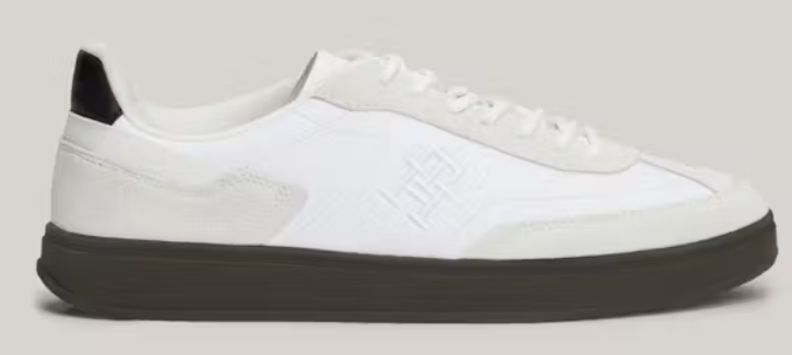 Tommy Hilfiger Heritage Suede Court Trainers