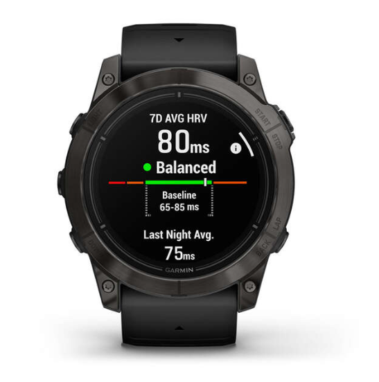 Garmin Epix Pro Gen 2 51mm Sapphire Edition - Carbon Gray DLC Titanium with Black Band