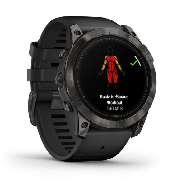 Garmin Epix Pro Gen 2 51mm Sapphire Edition - Carbon Gray DLC Titanium with Black Band