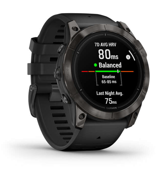 Garmin Epix Pro Gen 2 51mm Sapphire Edition - Carbon Gray DLC Titanium with Black Band