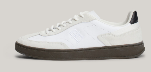 Tommy Hilfiger Heritage Suede Court Trainers