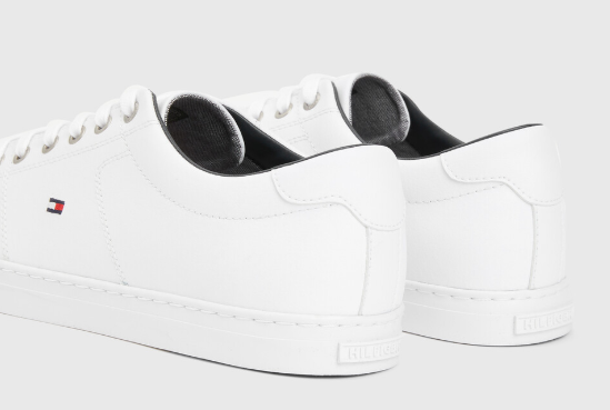 Tommy Hilfiger Essential Leather Lace Up Trainers