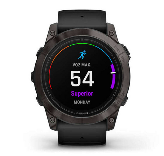 Garmin Epix Pro Gen 2 51mm Sapphire Edition - Carbon Gray DLC Titanium with Black Band