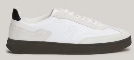 Tommy Hilfiger Heritage Suede Court Trainers