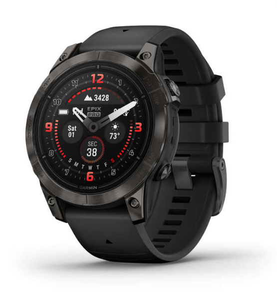 Garmin Epix Pro Gen 2 47mm Standard Edition- Slate Gray with Black Band