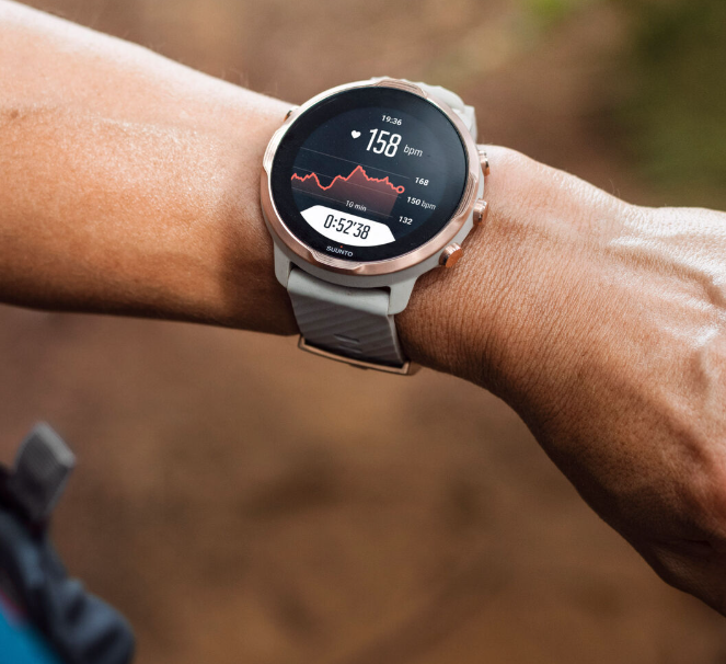 Suunto 7 GPS Smartwatch - White Burgundy